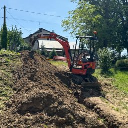 Niwelacja terenu Nowy Sącz 5