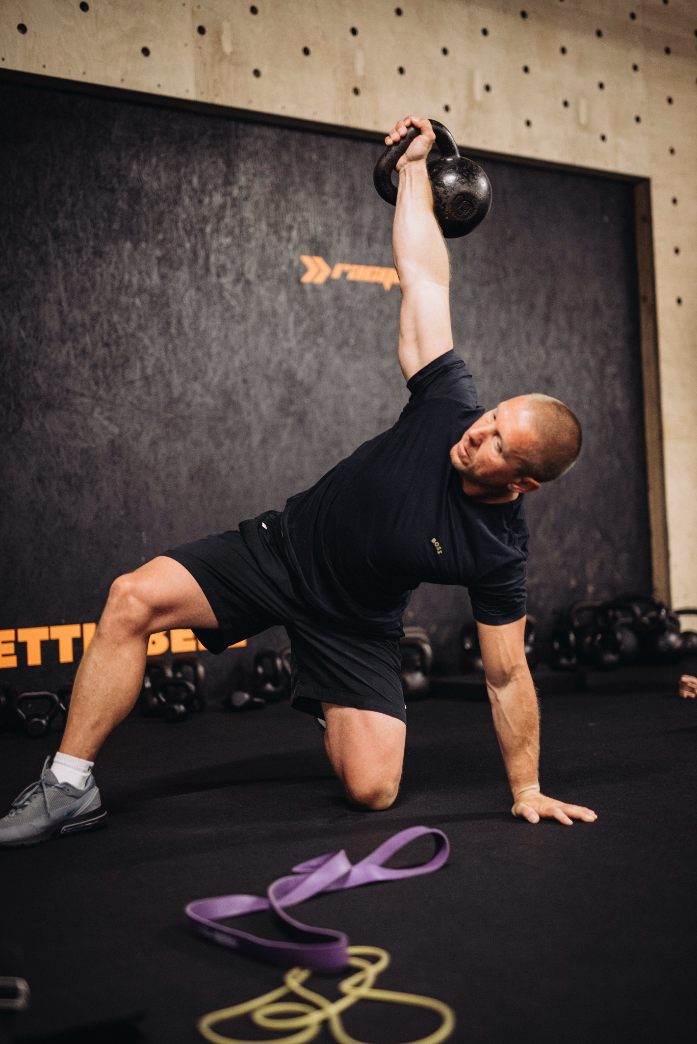 Instruktor kettlebells uczeń mistrza świata w Kettlech sportowyh Pana Aleksandr Mozharov