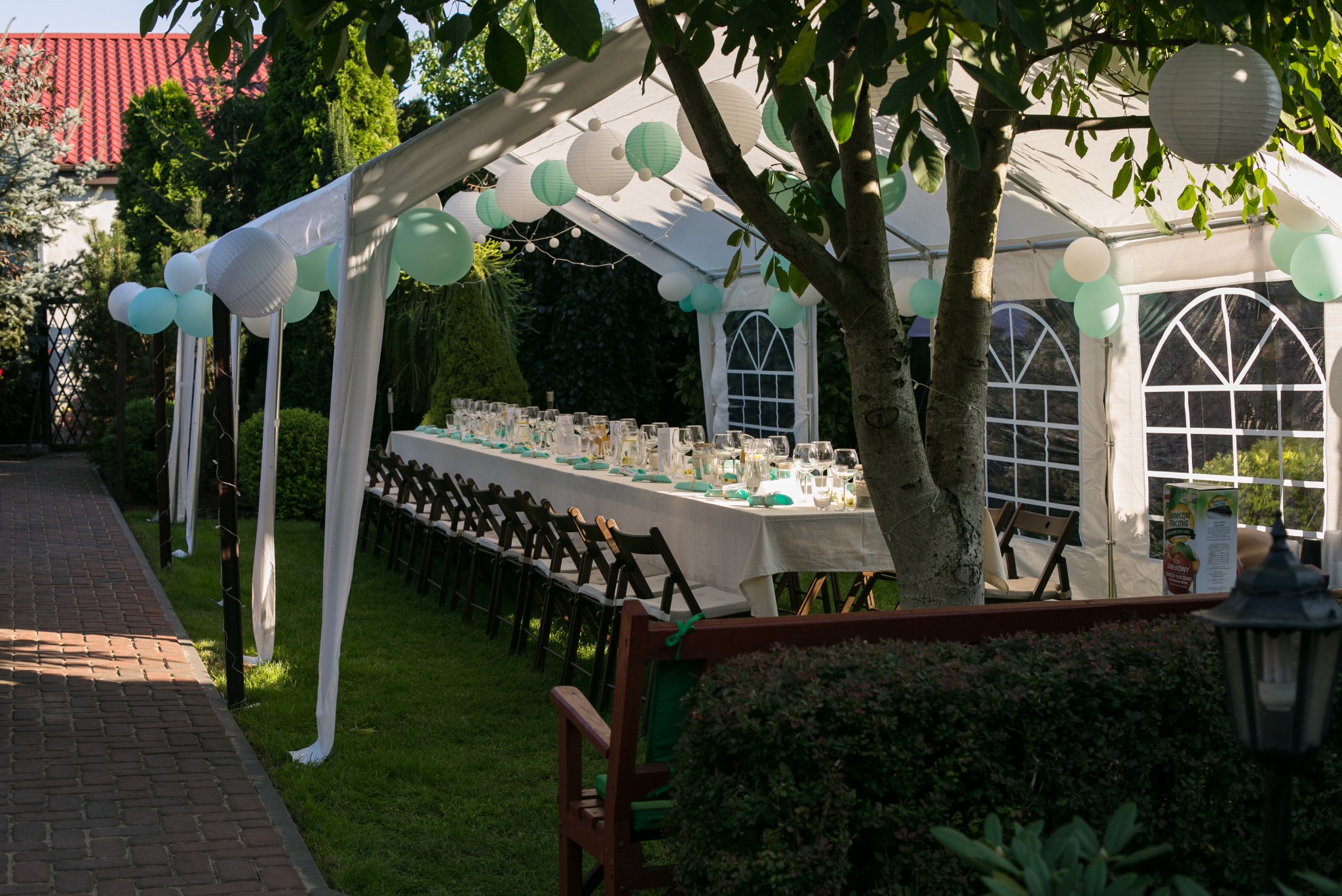 Organizacja przyjęć w ogrodzie, to coś co uwielbiamy robić.