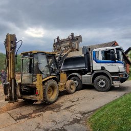 Utwardzanie drogi Wisła 3