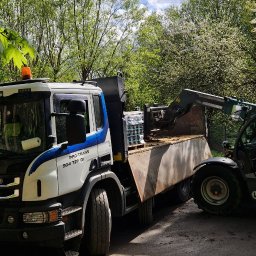 Utwardzanie drogi Wisła 1