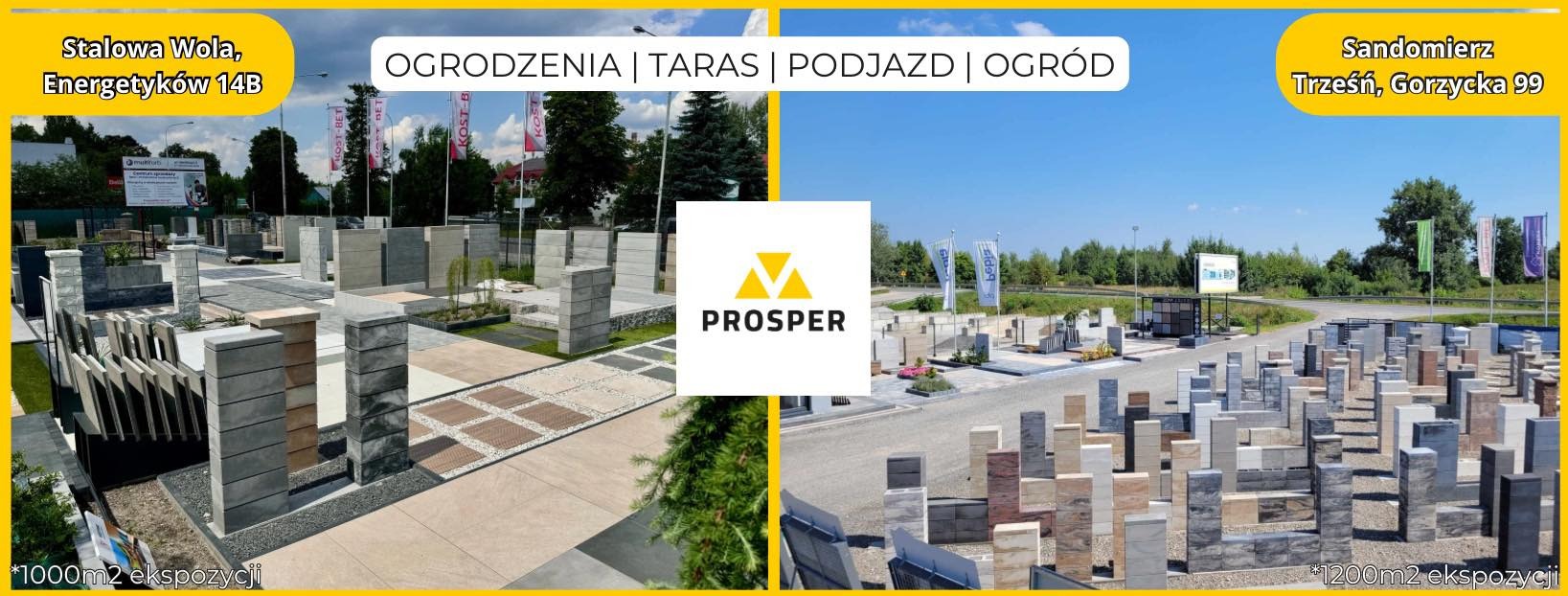 Ogrody wystawowe Stalowa Wola, Energetyków 14B Trześń, Gorzycka 99 obok Sandomierza