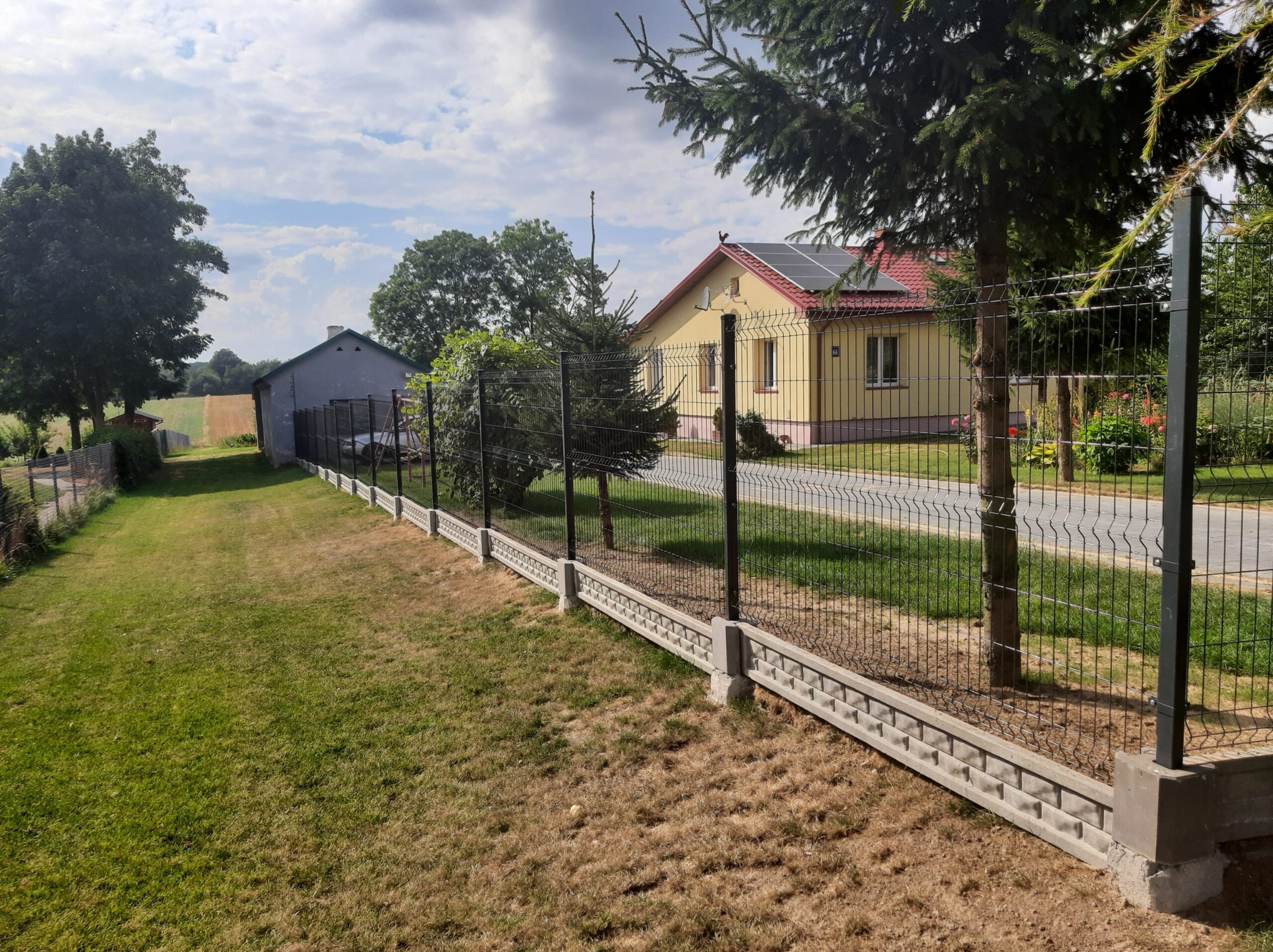 Realizacje ogrodzeń panelowych