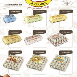 Jaja klatkowe Fermy Szkaradek