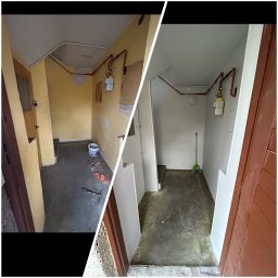 Odświeżenie mocno wyeksploatowanej klatki schodowej 