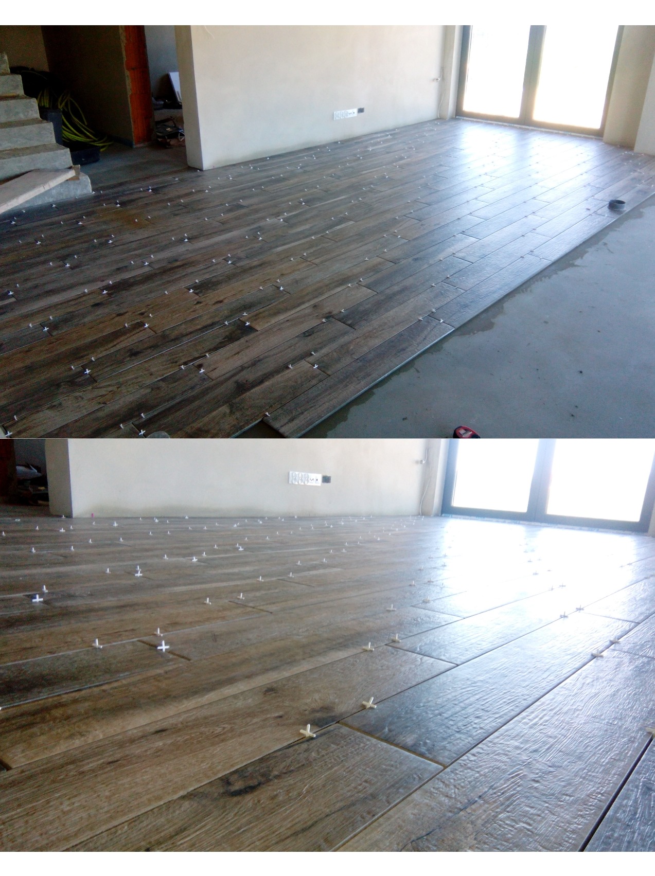 Płytka podłogowa drewno podobna 17.5cm/60cm