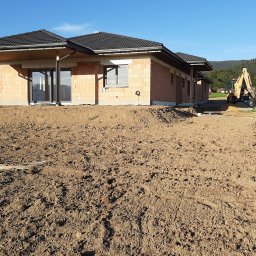 Niwelacja terenu Żywiec 2