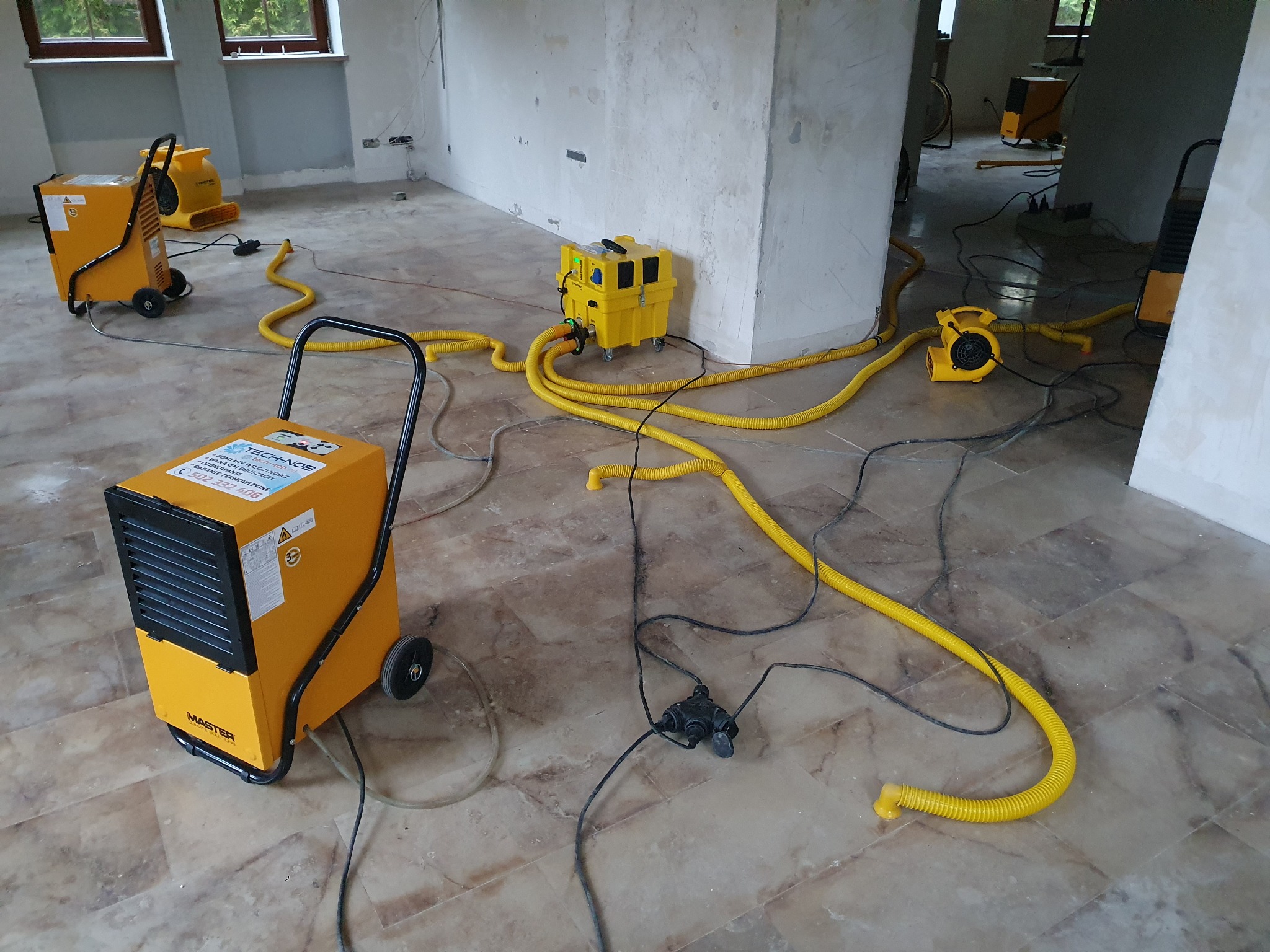 Osuszanie podposadzkowe