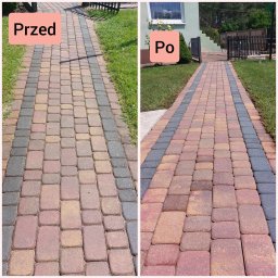 Mycie kostki brukowej Wieluń 4