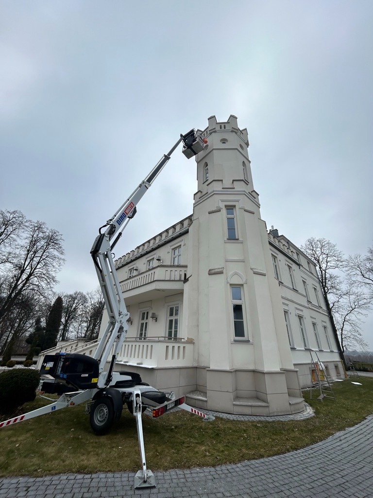 Renowacja elewacji zabytkowego Pałacu