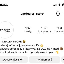 Nowy, rozwijający się profil na Instagramie.