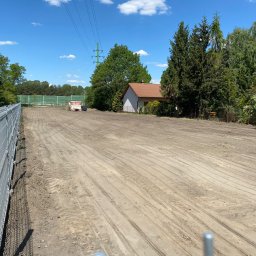 Niwelacja terenu Międzyborów 1