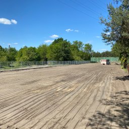 Niwelacja terenu Międzyborów 2