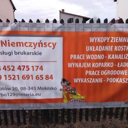 Układanie kostki brukowej Wieluń 1