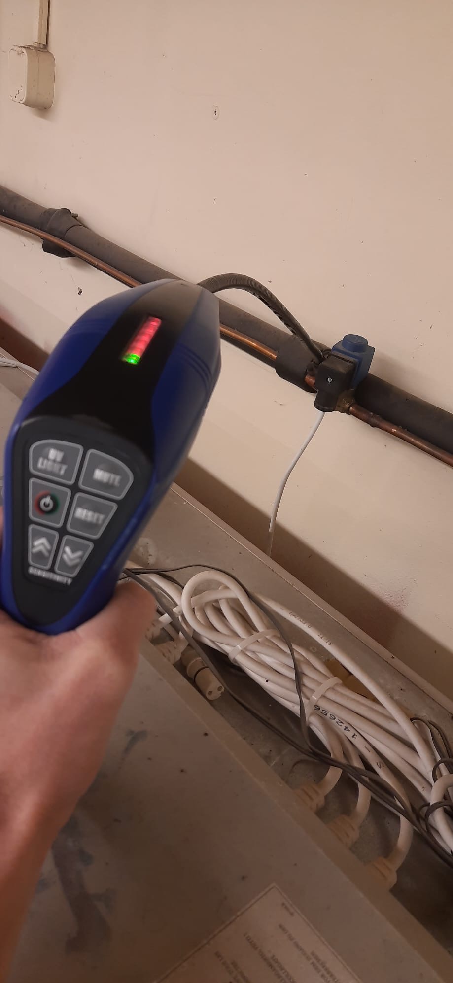 Szukanie nieszczelności układu