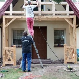 Parapety drewniane Warszawa 4