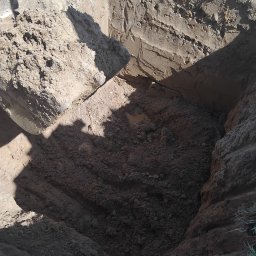 Niwelacja terenu Zakliczyn 1