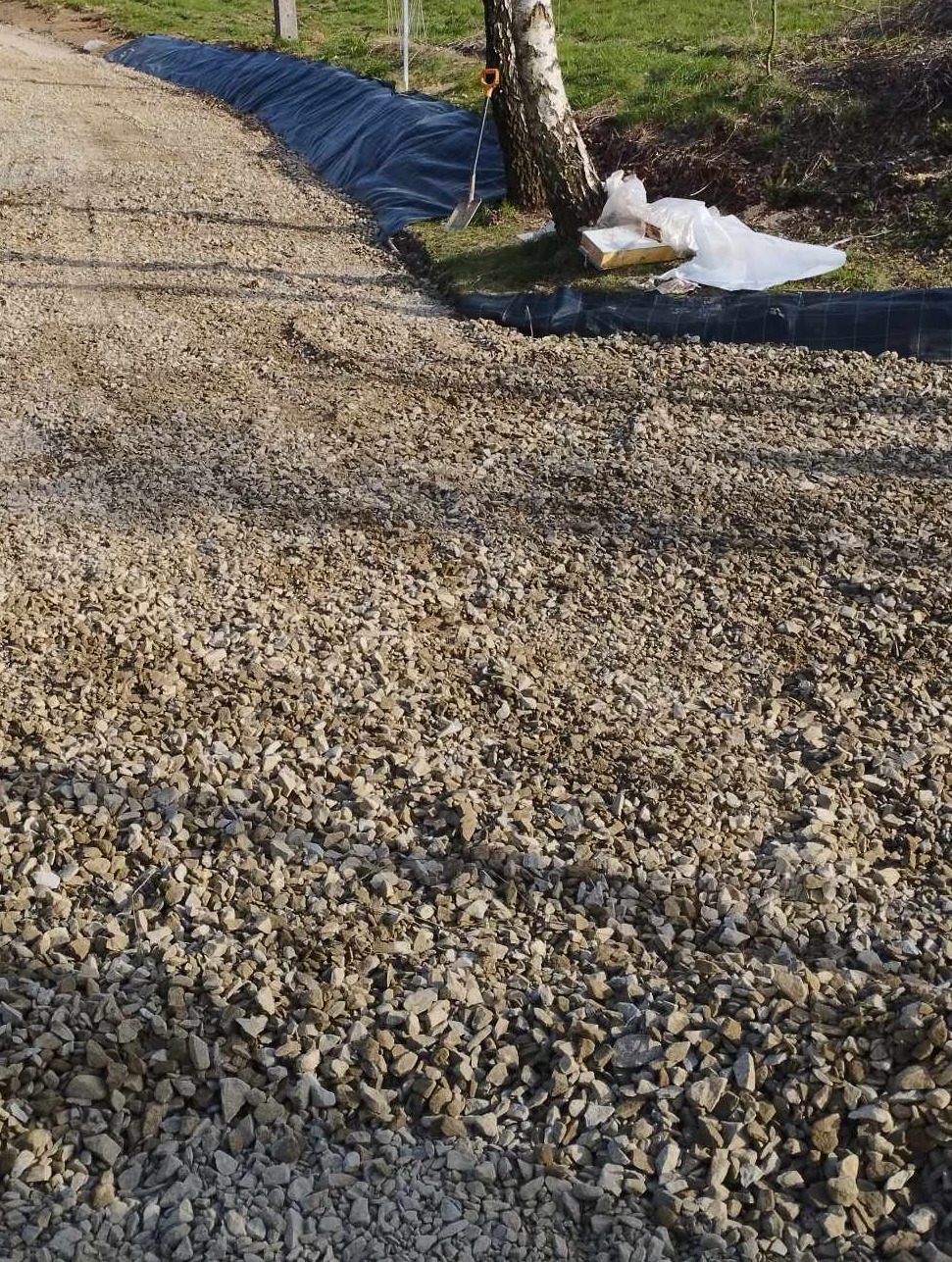 Budowa drogi dojazdowej