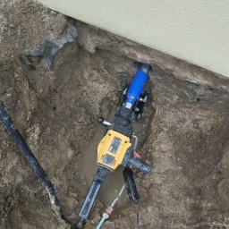 Przyłącze wod kan Lipowa 4