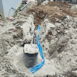 Przyłącze wod kan Lipowa 2