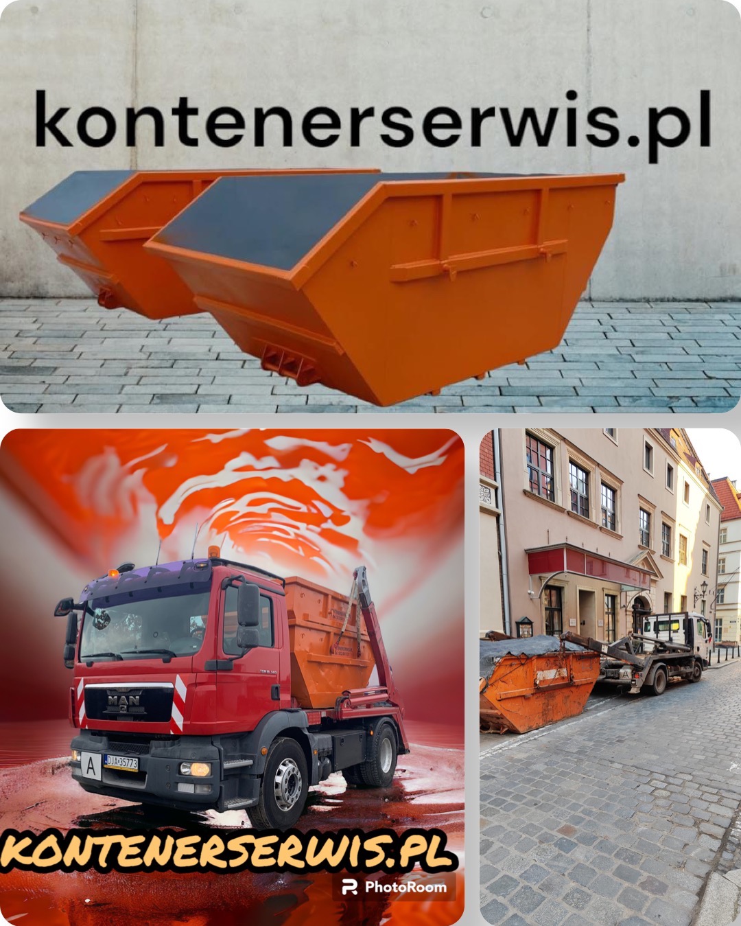 Wywóz gruzu, wywóz odpadów, kontenery na odpady, transport kruszywa