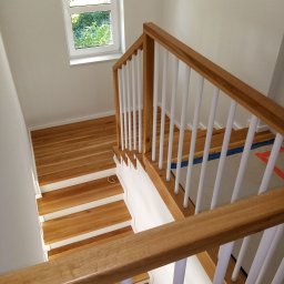 Schody drewniane Śliwice 4