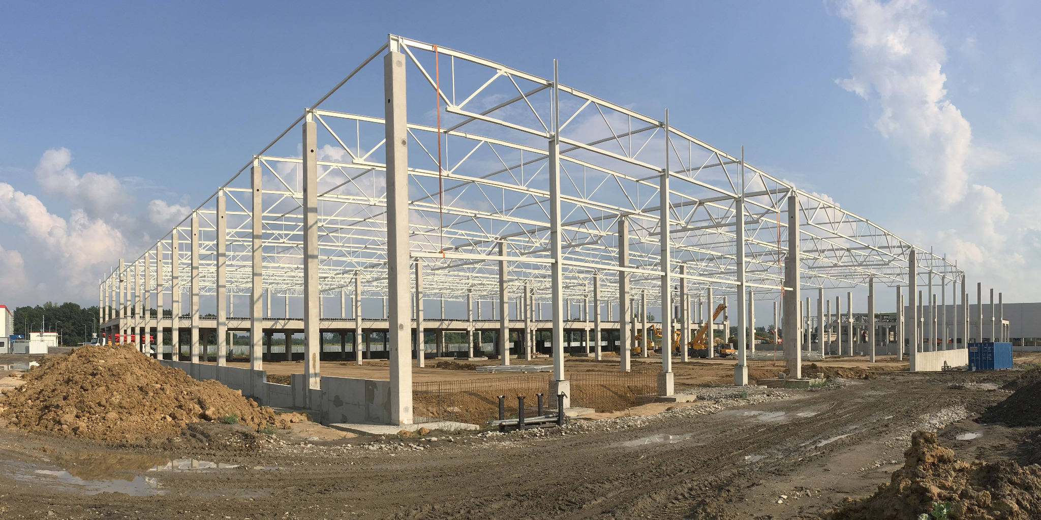 Budowa hali KET w Zabrzu
