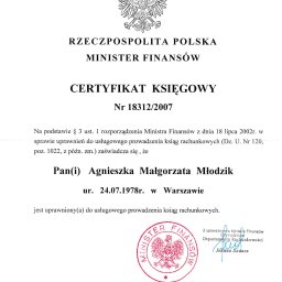 Księgowy Warszawa 1