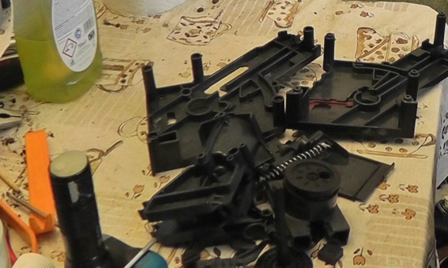 rozebrany zaparzacz Siemensa