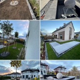 Zakładanie ogrodów Nowa wola 4