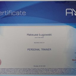 Tytuł trenera personalnego oficjalnie
