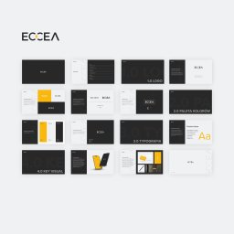 Branding / Księga Znaku dla projektu/marki ECCEA (E-commerce Capital Efficiency Advisors)