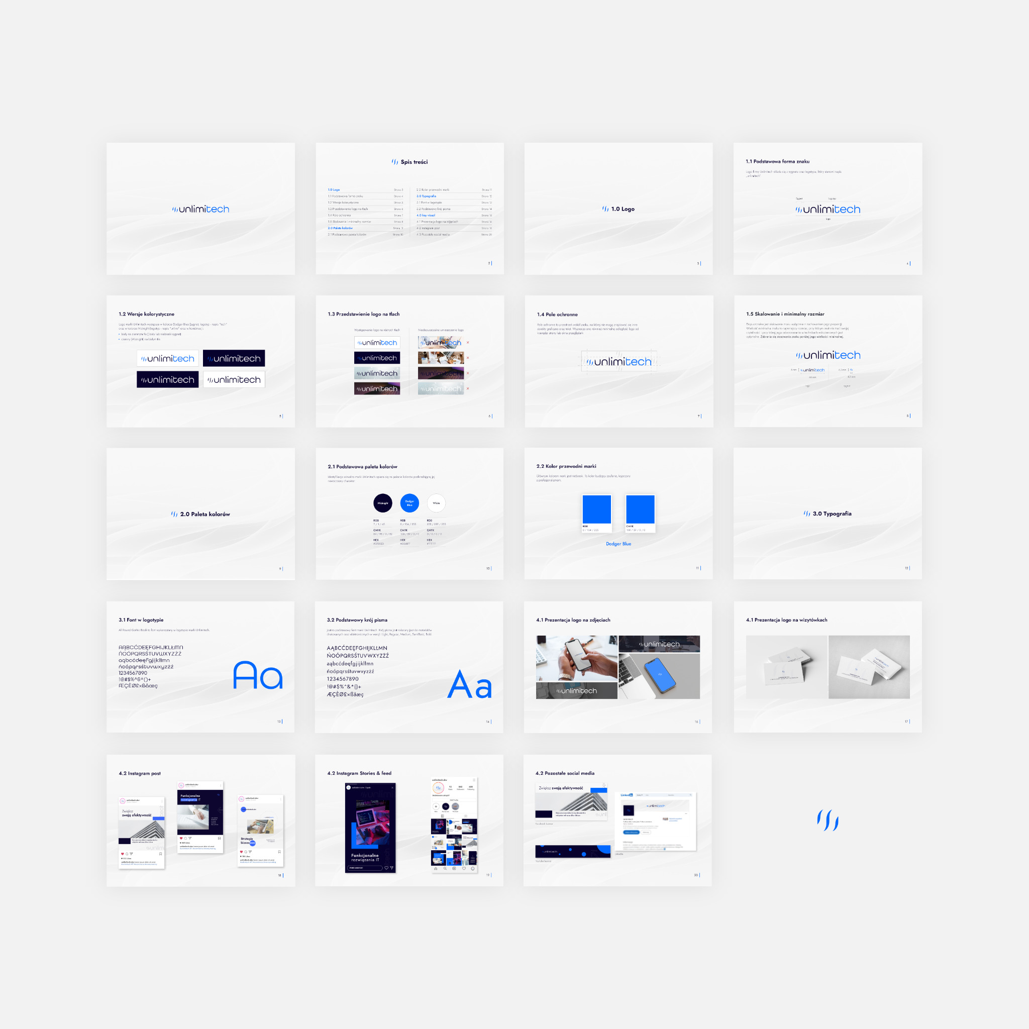 Branding / Księga znaku Unlimitech Sp. z o.o.