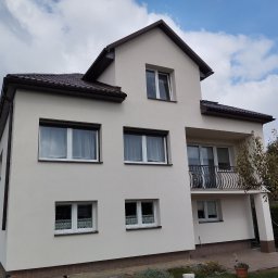 Końcowy efekt elewaci z różnych budów, zdjęcia podglądowe 