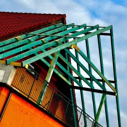 Dobudowa zadaszenia nad istniejącym już tarasem