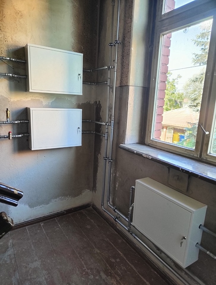 Przebudowa instalacji C.O- Familoki, Czerwionka-Leszczyny.