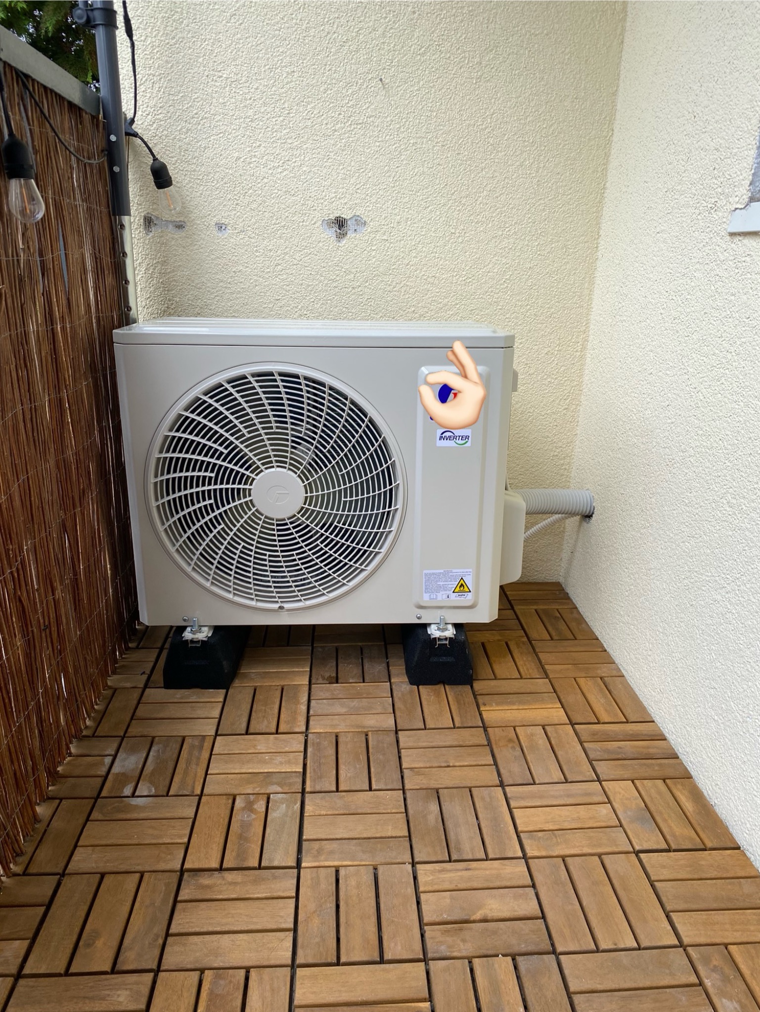 Montaż klimatyzacji w bloku :)