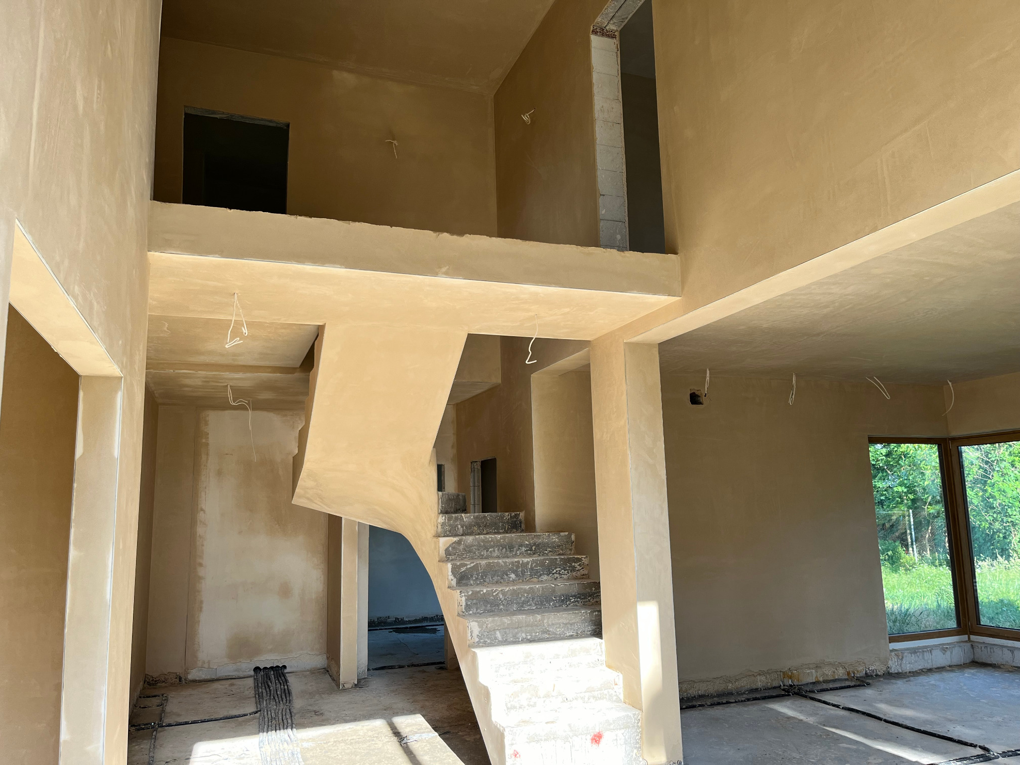 Maszynowy tynk gipsowy