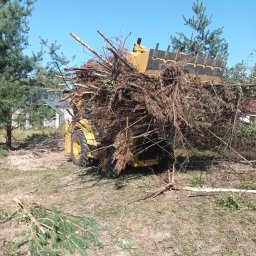 Niwelacja terenu Sochaczew 2