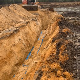 Wykop pod fundamenty Żagań 3