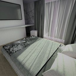 Direct Message sp. z o.o. - Wizualizacja 3D sypialni