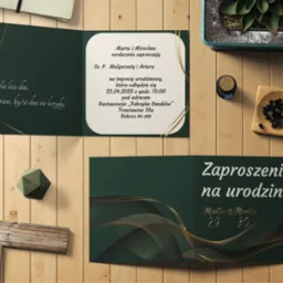 Personalizowane zaproszenia urodzinowe