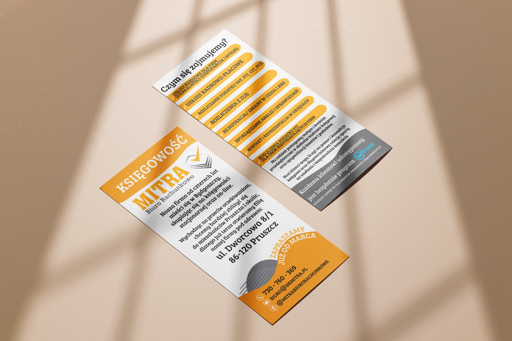 Ulotka dla biura rachunkowego