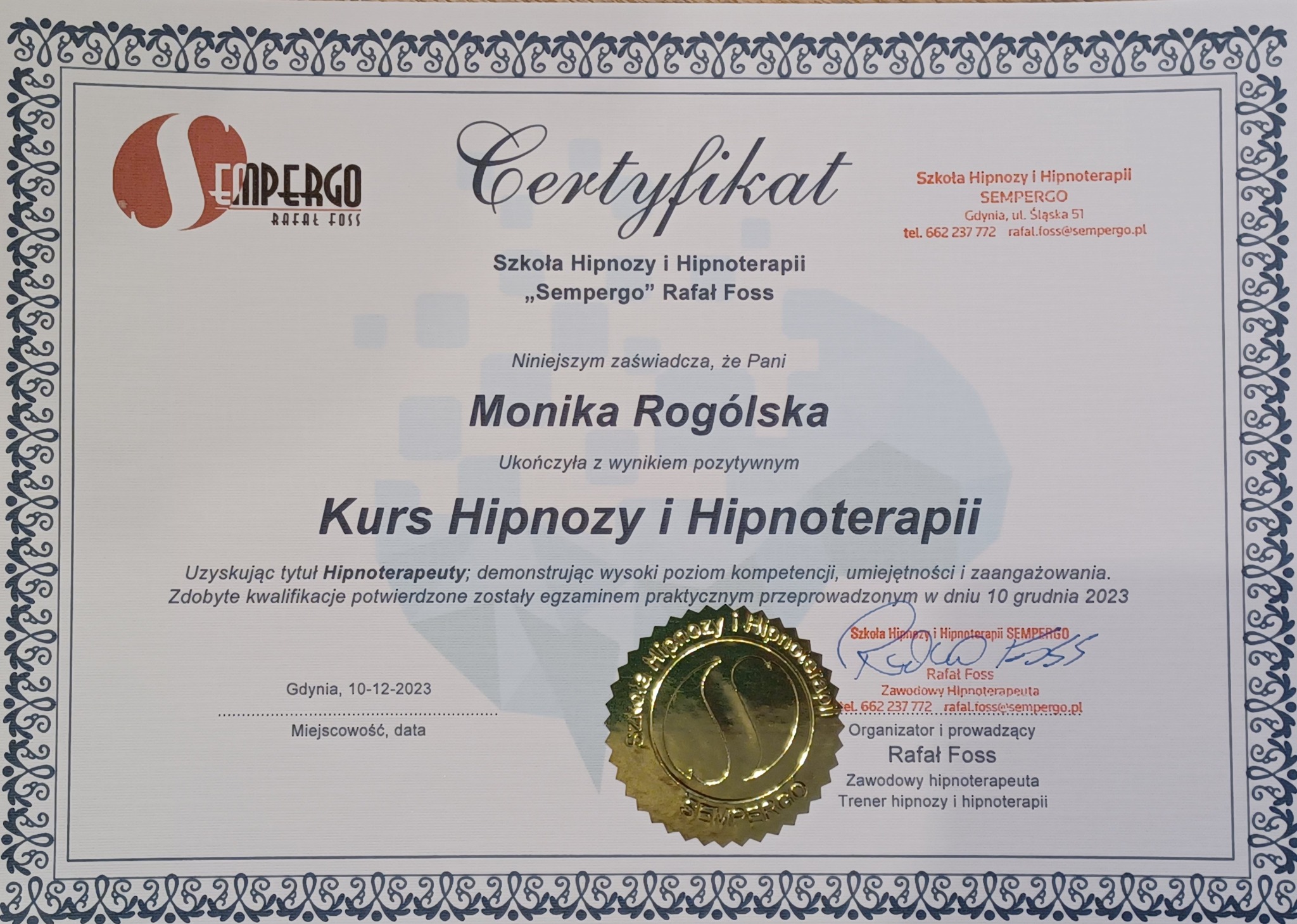 Hipnoza i Hipnoterapia