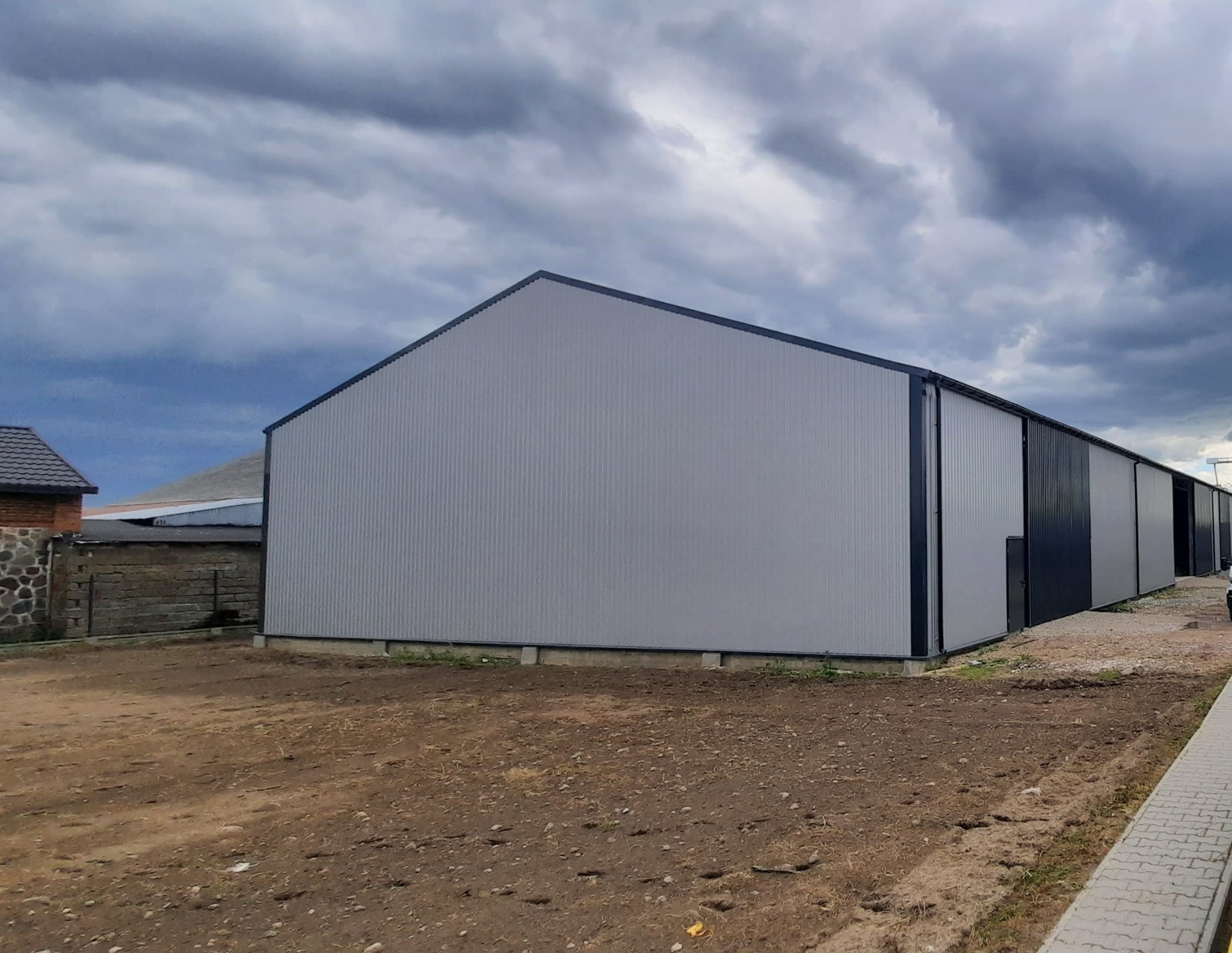 Ukończona hala u klienta