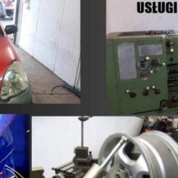 Usługi tokarskie, usługi spawania, prostowanie felg, serwis wulkanizacji 