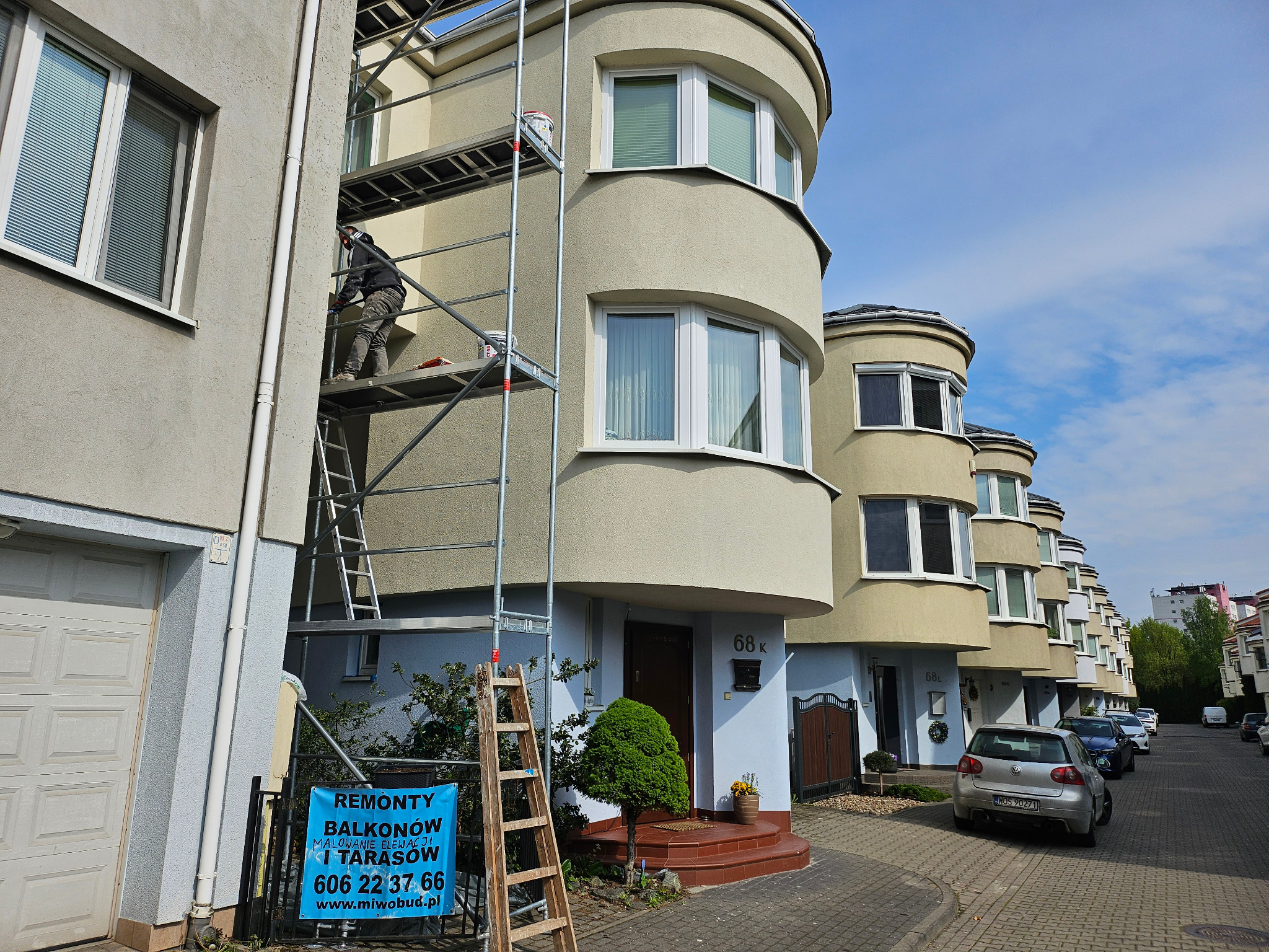 Renowacja i malowanie elewacji