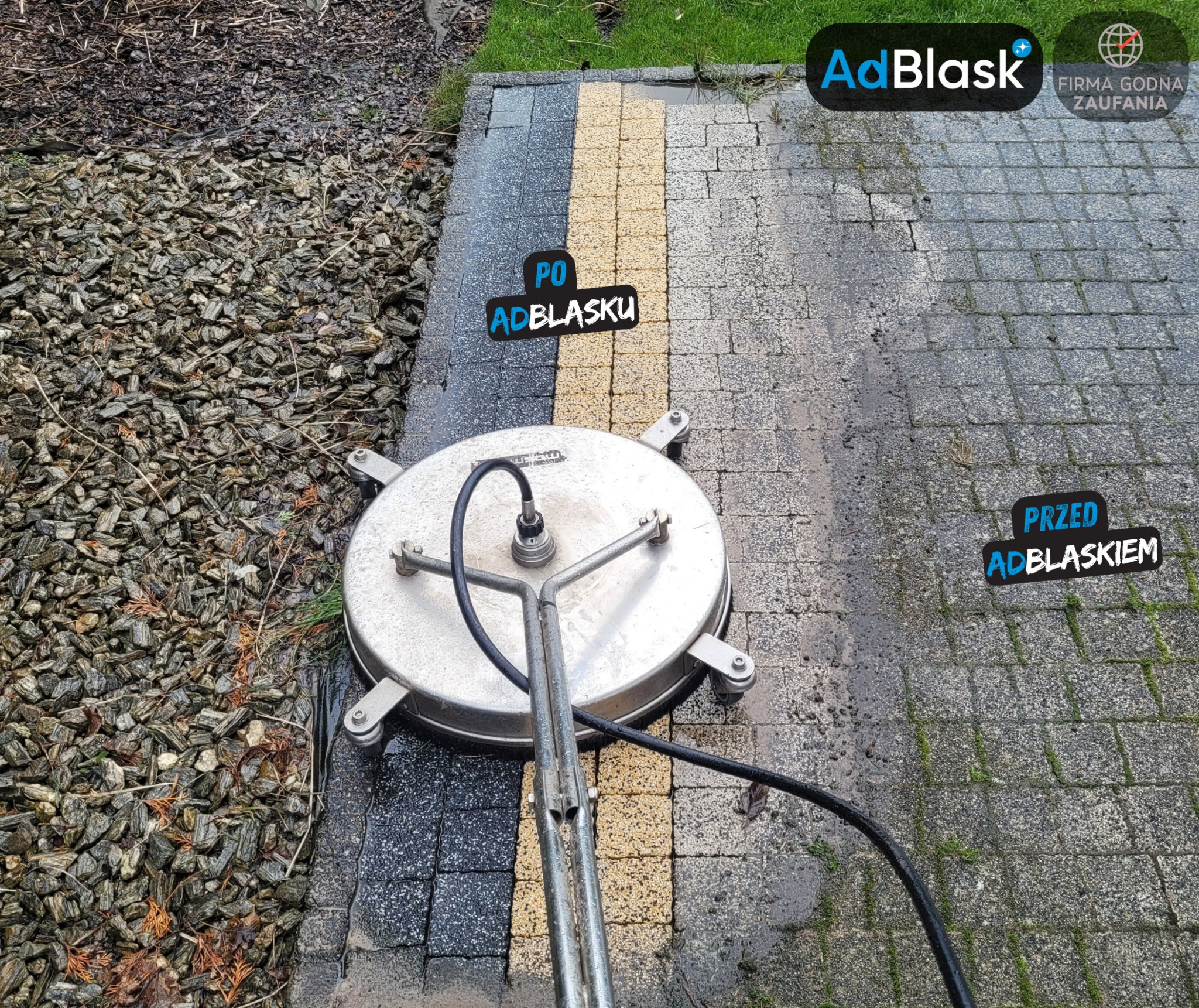 Mycie kostki brukowej Bydgoszcz i okolice