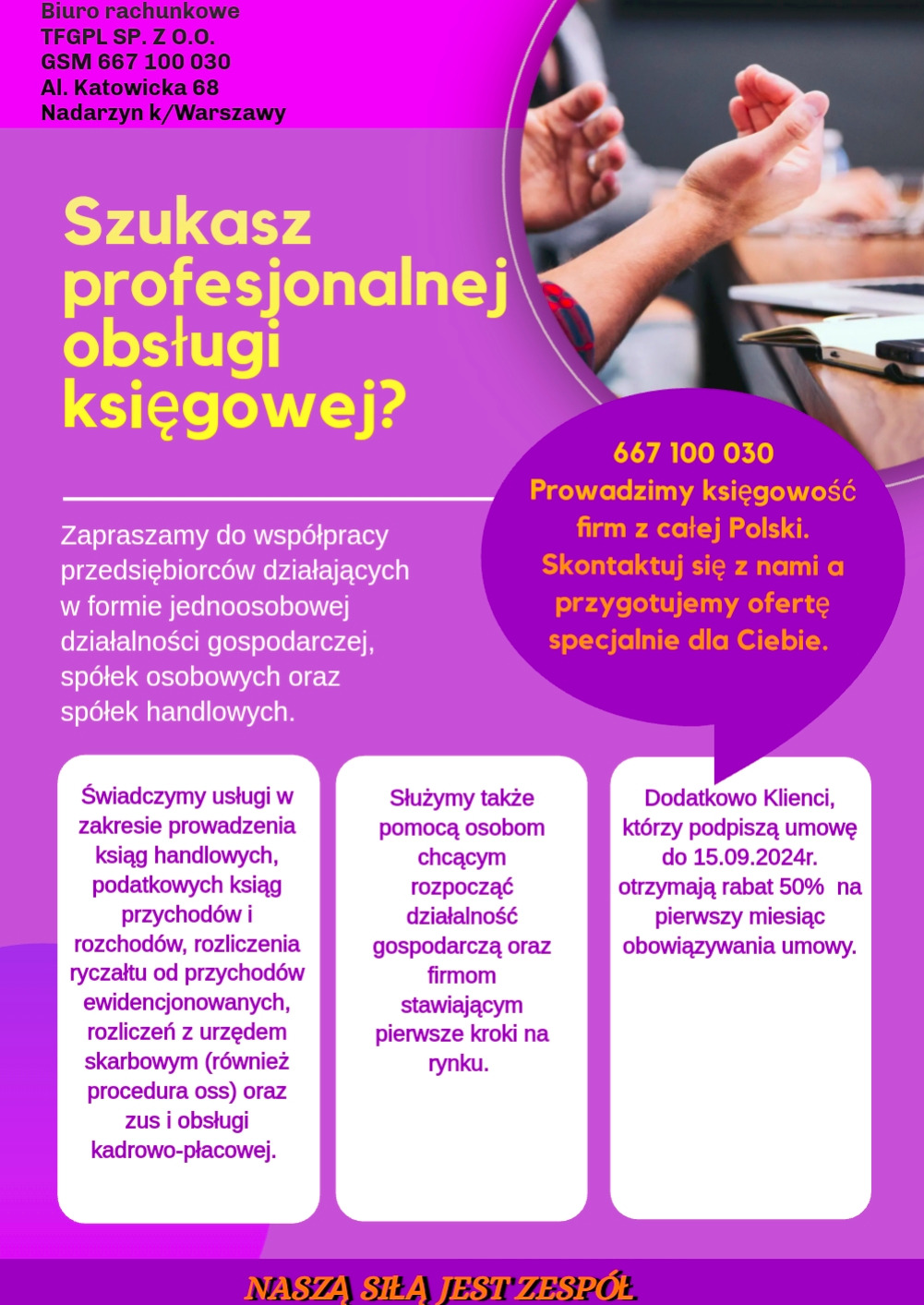 Naszą siłą jest zespół!