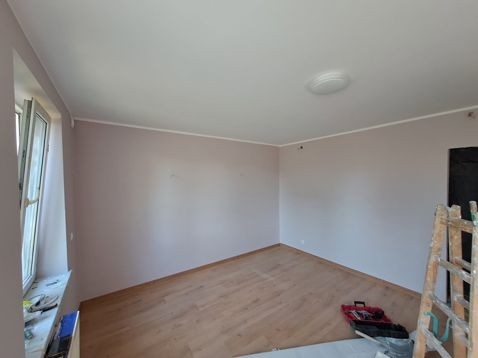 Remont pokoju po rybach,gładzi, panelach itd